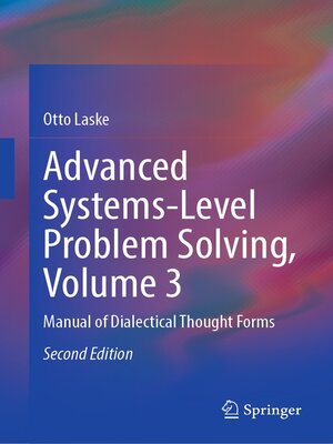 cover image of Advanced Systems-Level Problem Solving, Volume 3